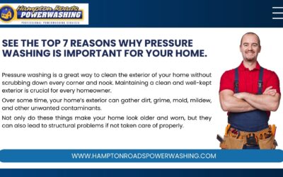 See the Top 7 Reasons Why Pressure Washing Is Important for Your Home